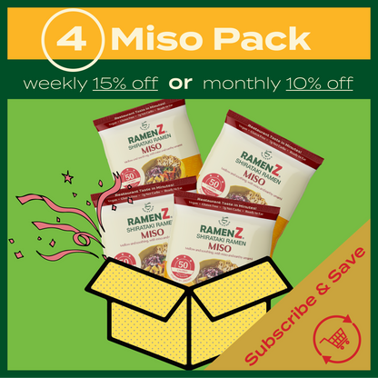 Miso 4 pack Subscription