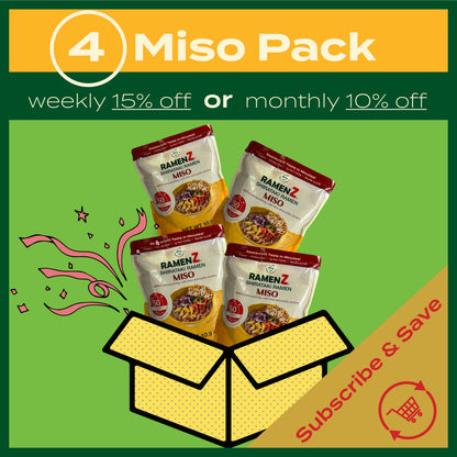 Miso 4 pack Subscription