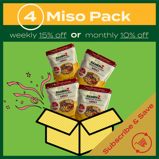 Miso 4 pack Subscription