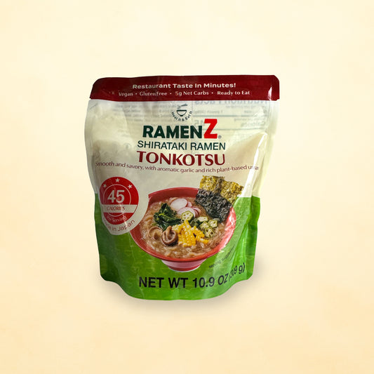 Ramen Z Tonkotsu 1 Pack – Ready-to-Eat Shirataki Ramen