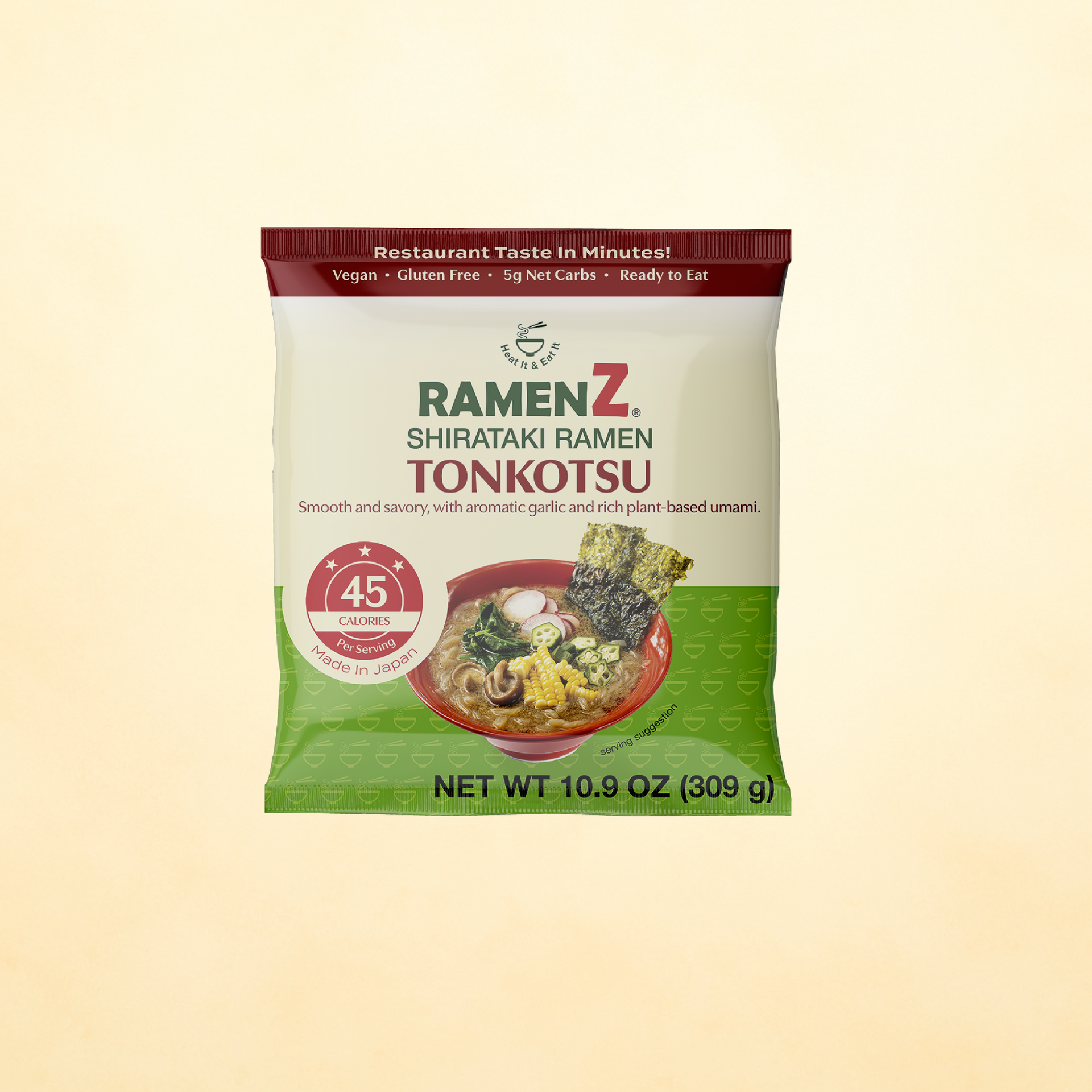 Ramen Z - Tonkotsu Soup 1 pc | Vegan & Gluten Free Noodles – RAMEN Z