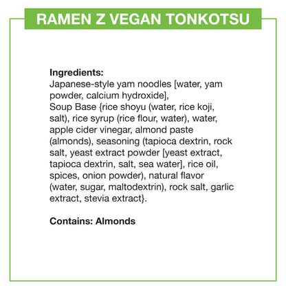 Ramen Z Tonkotsu 4 Pack – Ready-to-Eat Shirataki Ramen