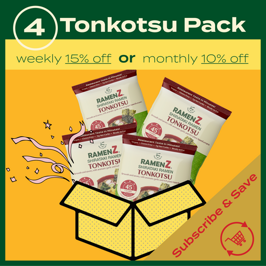 Tonkotsu 4 pack Subscription